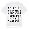 Saint-Sigismond ordlek t-shirt
