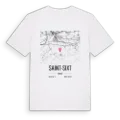 Saint-Sixt karta t-shirt