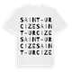 Saint-Urcize ordlek t-shirt