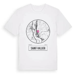 Saint-Vallier t-shirt – ekologisk bomull t-shirt från Pinshirt