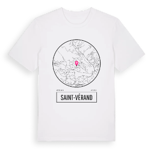 Saint-Vérand t-shirt – ekologisk bomull t-shirt från Pinshirt