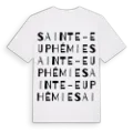 Sainte-Euphémie ordlek t-shirt