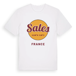 Sales cirkel t-shirt – ekologisk bomull t-shirt från Pinshirt