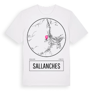 Sallanches t-shirt – ekologisk bomull t-shirt från Pinshirt