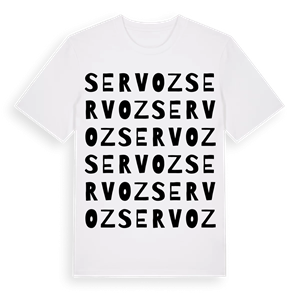Servoz ordlek t-shirt – ekologisk bomull t-shirt från Pinshirt