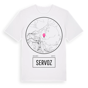 Servoz t-shirt – ekologisk bomull t-shirt från Pinshirt
