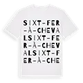 Sixt-Fer-à-Cheval ordlek t-shirt