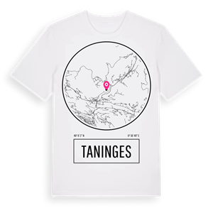 Taninges t-shirt – ekologisk bomull t-shirt från Pinshirt