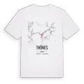 Thônes karta t-shirt