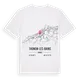 Thonon-les-Bains karta t-shirt