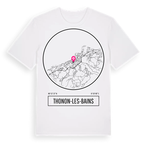 Thonon-les-Bains t-shirt – ekologisk bomull t-shirt från Pinshirt