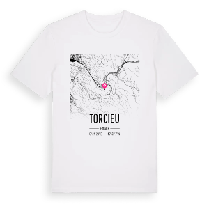 Torcieu karta t-shirt – ekologisk bomull t-shirt från Pinshirt