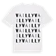 Vailly ordlek t-shirt