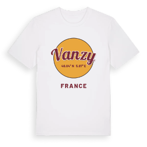 Vanzy cirkel t-shirt – ekologisk bomull t-shirt från Pinshirt
