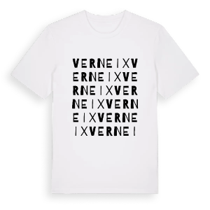 Verneix ordlek t-shirt – ekologisk bomull t-shirt från Pinshirt