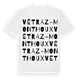 Vétraz-Monthoux ordlek t-shirt