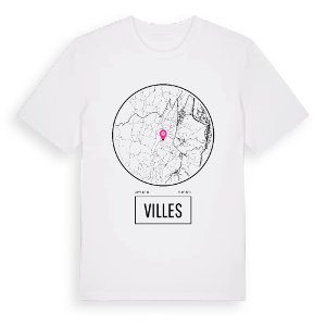 Villes t-shirt – ekologisk bomull t-shirt från Pinshirt