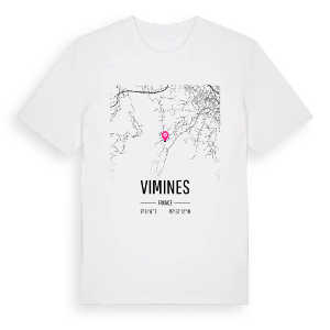 Vimines karta t-shirt – ekologisk bomull t-shirt från Pinshirt