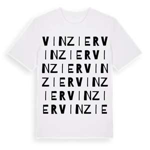 Vinzier ordlek t-shirt – ekologisk bomull t-shirt från Pinshirt