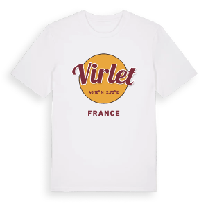 Virlet cirkel t-shirt – ekologisk bomull t-shirt från Pinshirt