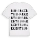 Buharkent ordlek t-shirt