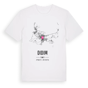 Didim karta t-shirt – ekologisk bomull t-shirt från Pinshirt