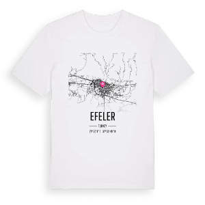 Efeler karta t-shirt – ekologisk bomull t-shirt från Pinshirt