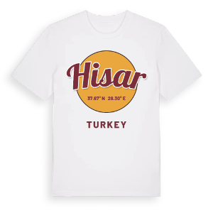 Hisar cirkel t-shirt – ekologisk bomull t-shirt från Pinshirt