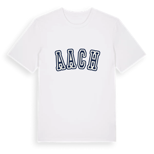 Aach college t-shirt – ekologisk bomull t-shirt från Pinshirt