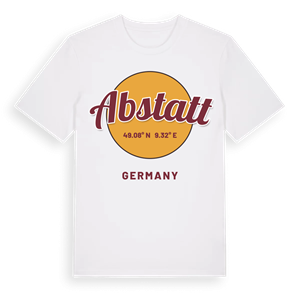 Abstatt cirkel t-shirt – ekologisk bomull t-shirt från Pinshirt