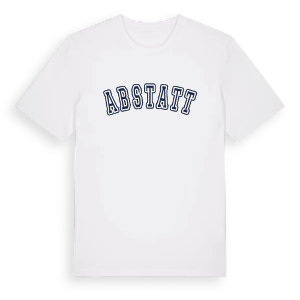 Abstatt college t-shirt – ekologisk bomull t-shirt från Pinshirt