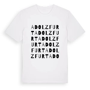 Adolzfurt ordlek t-shirt – ekologisk bomull t-shirt från Pinshirt