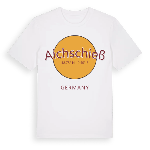 Aichschieß cirkel t-shirt – ekologisk bomull t-shirt från Pinshirt
