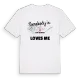Någon i Alte Weberei älskar mig t-shirt