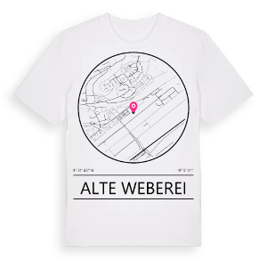Alte Weberei t-shirt – ekologisk bomull t-shirt från Pinshirt