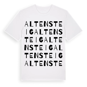 Altensteig ordlek t-shirt – ekologisk bomull t-shirt från Pinshirt