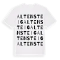 Altensteig ordlek t-shirt