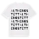 Althengstett ordlek t-shirt