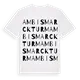 Am Bismarckturm ordlek t-shirt