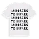 Am Rosensteinpark ordlek t-shirt