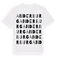 An der Burg ordlek t-shirt