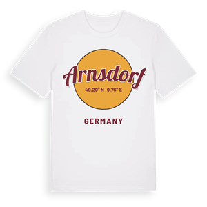 Arnsdorf cirkel t-shirt – ekologisk bomull t-shirt från Pinshirt