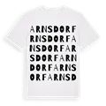 Arnsdorf ordlek t-shirt
