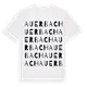 Auerbach ordlek t-shirt