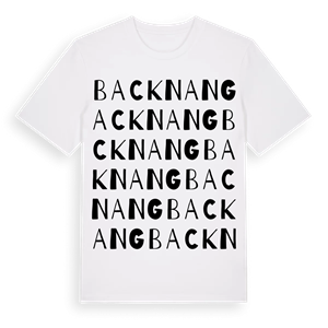 Backnang ordlek t-shirt – ekologisk bomull t-shirt från Pinshirt