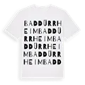 Bad Dürrheim ordlek t-shirt