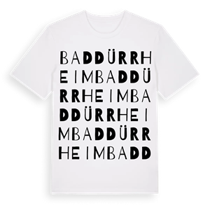Bad Dürrheim ordlek t-shirt – ekologisk bomull t-shirt från Pinshirt