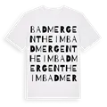 Bad Mergentheim ordlek t-shirt
