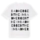 Bad Mergentheim ordlek t-shirt