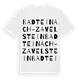 Bad Teinach-Zavelstein ordlek t-shirt